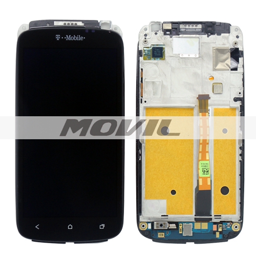 lcd screen for htc one s z520e with touch display digitizer frame assembly